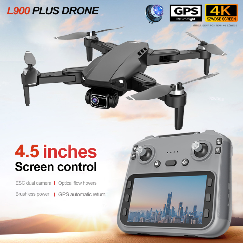 Fpv Brushless Rc Drone 4K - طائرة بدون طيار L900 PLUS مع