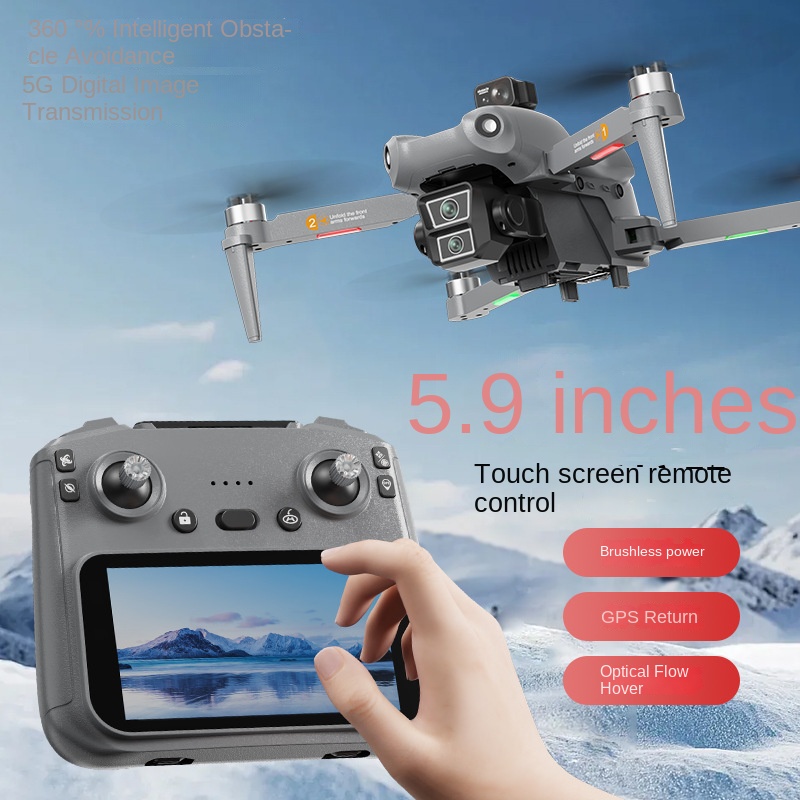 L300 Ultra Drone Professional  - مراجعة Fpv Brushless Rc Drone 4K وسعره