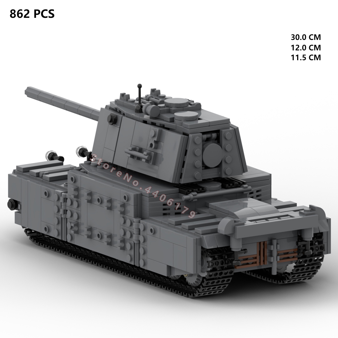 حار العسكرية WW2 التقنية الياب - مراجعة Lego Compatible Military Tank وسعره