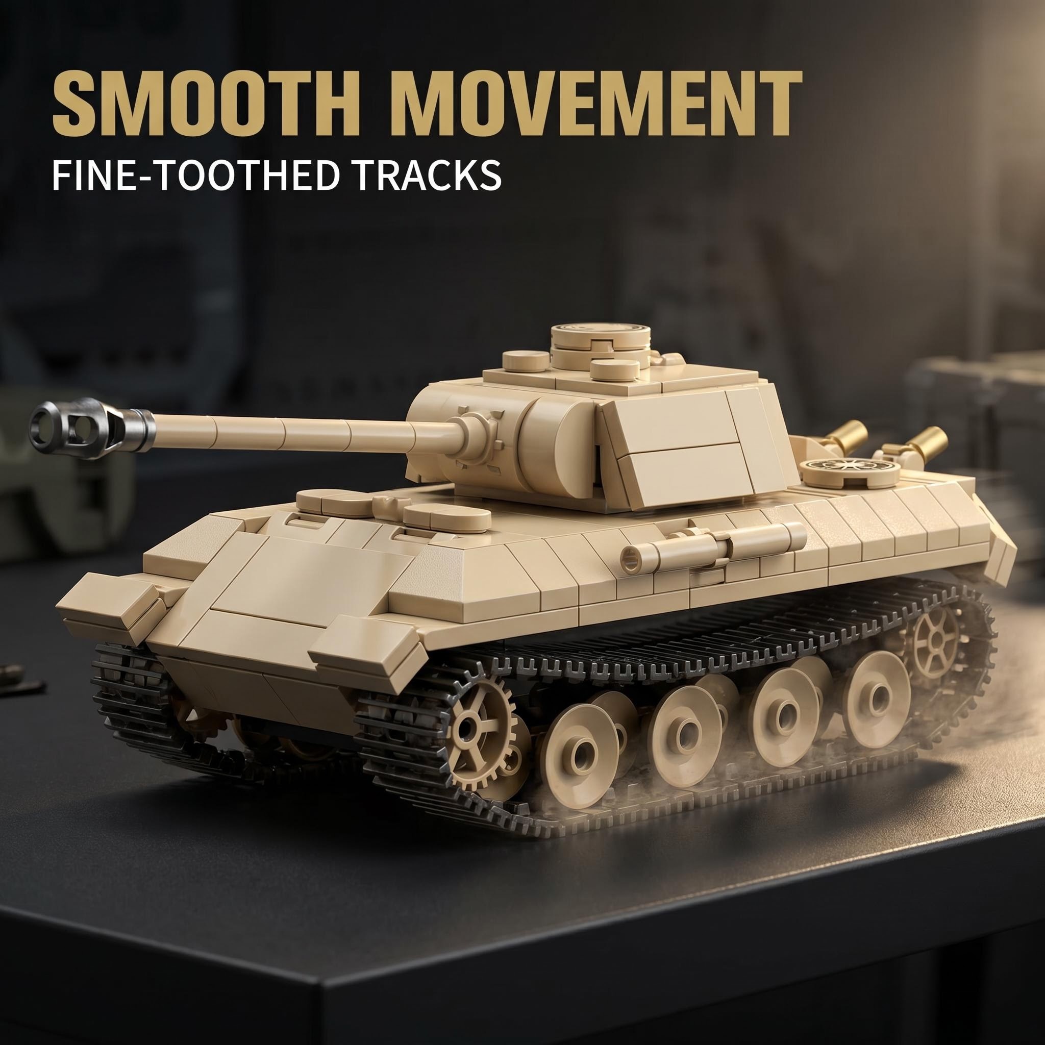 مجموعة مكعبات بناء 503 قطعة لم - مراجعة Lego Compatible Military Tank وسعره