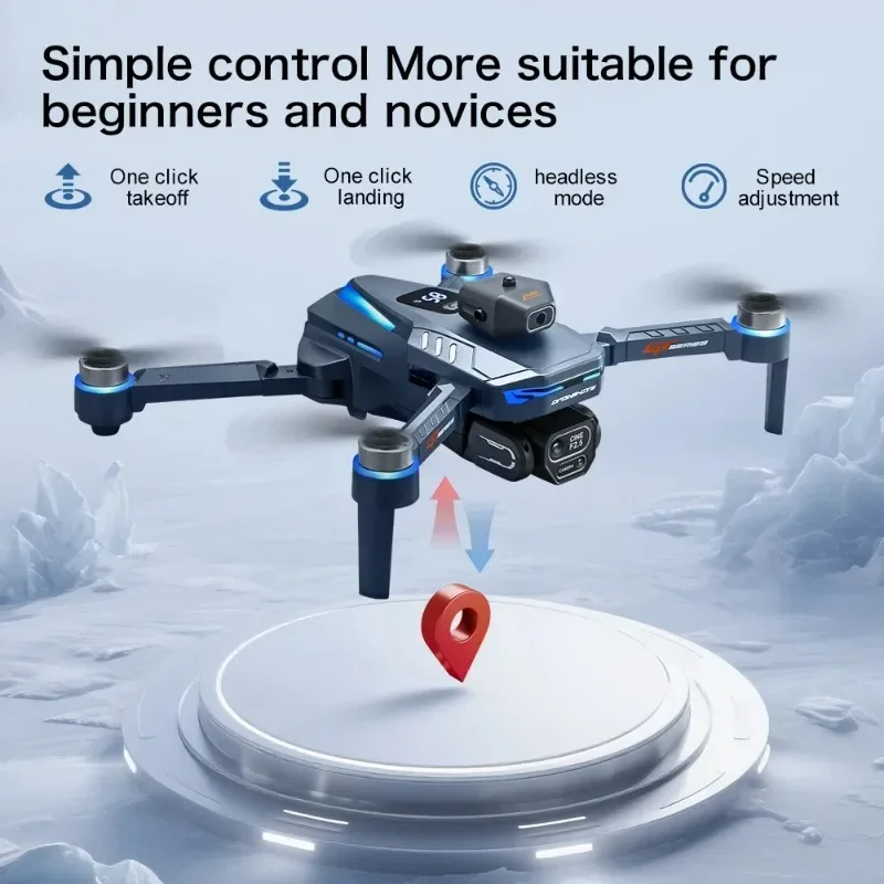 طائرة بدون طيار احترافية GT8 8 - مراجعة Fpv Brushless Rc Drone 4K وسعره