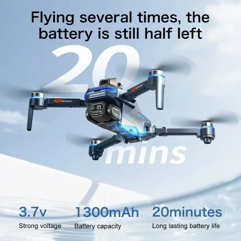 طائرة بدون طيار احترافية GT8 8 - مراجعة Fpv Brushless Rc Drone 4K وسعره