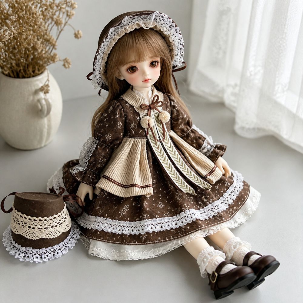 مجموعة ملابس دمى بطول 30 سم بأ - مراجعة Bjd Doll 1 6 Full Set With Clothes وسعره