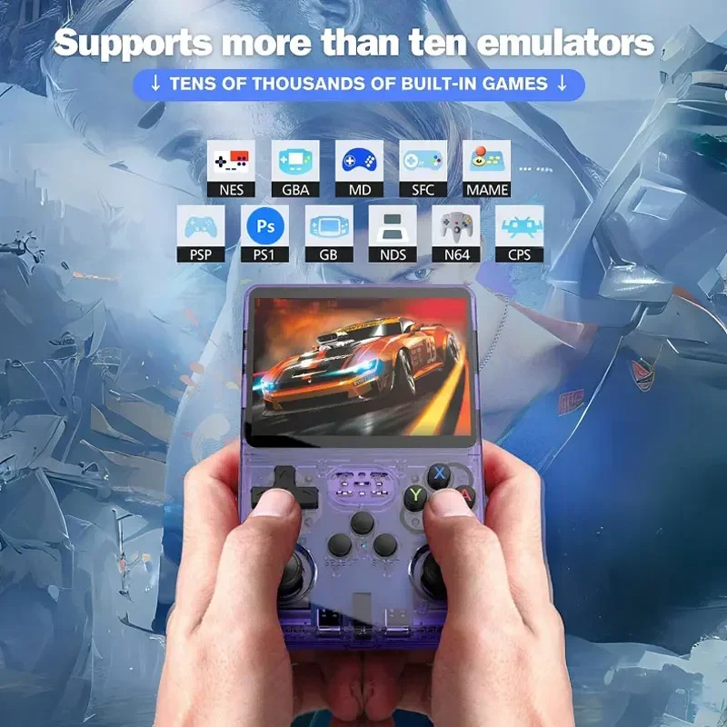 جديد R36S ريترو وحدة تحكم ألعا - مراجعة Retro Handheld Game Console R36S وسعره
