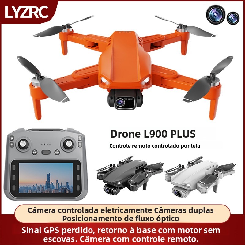 طائرة بدون طيار L900 PLUS مع ن - مراجعة Fpv Brushless Rc Drone 4K وسعره
