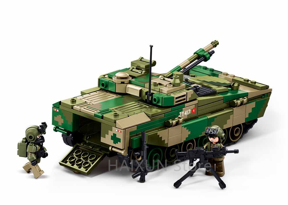 مجموعة بناء سلوبان ZBD-04AS لم - مراجعة Lego Compatible Military Tank وسعره
