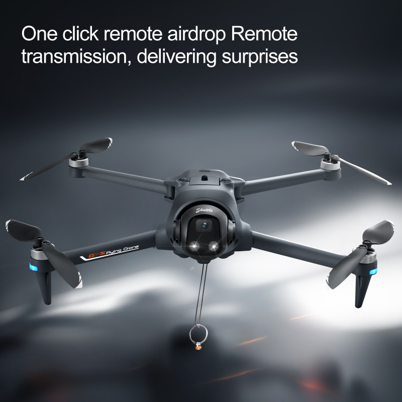 طائرة بدون طيار صغيرة جديدة YL - مراجعة Fpv Brushless Rc Drone 4K وسعره