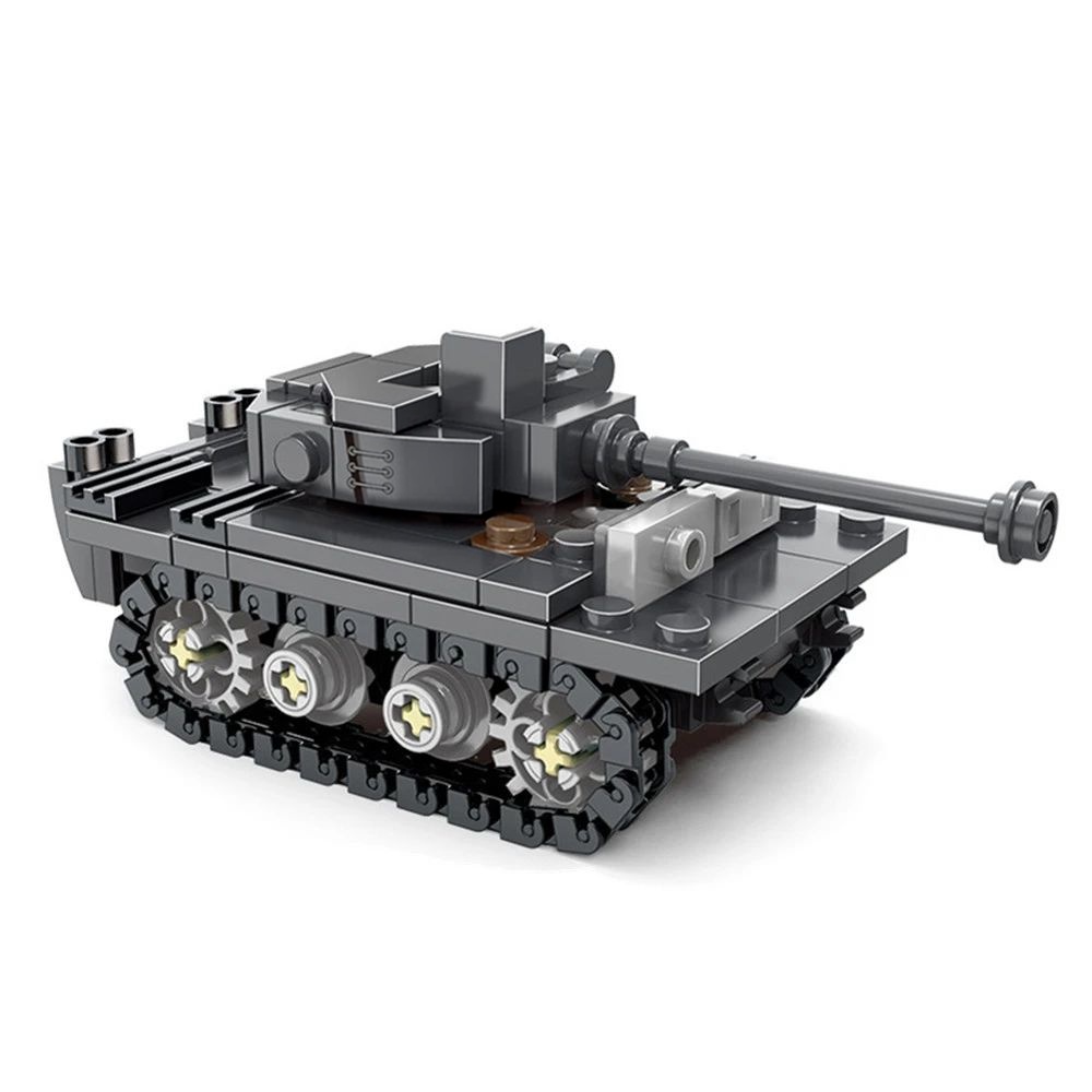 نموذج دبابة كينج تايجر الثقيلة - مراجعة Lego Compatible Military Tank وسعره