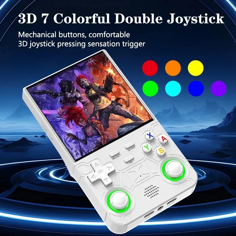 FLLAPT R36Ultra Retro وحدة تحك - مراجعة Retro Handheld Game Console R36S وسعره