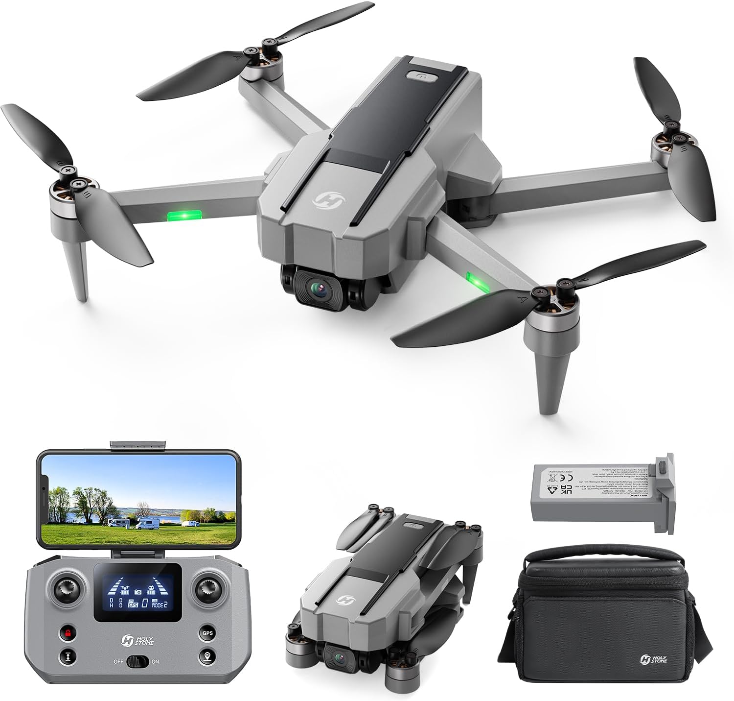 طائرات بدون طيار بكاميرا للبال - مراجعة Fpv Brushless Rc Drone 4K وسعره