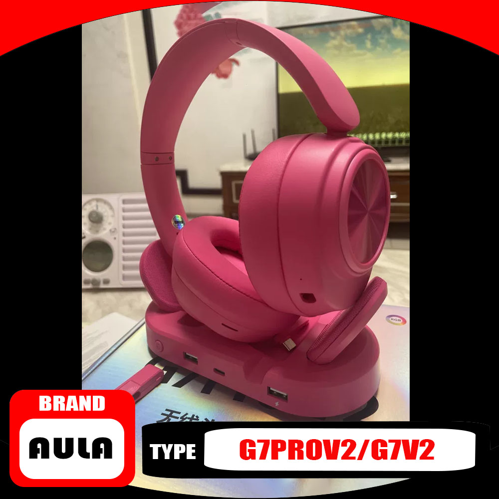سماعات رأس AULA G7 Pro V2، تصم - مراجعة Video Games وسعره