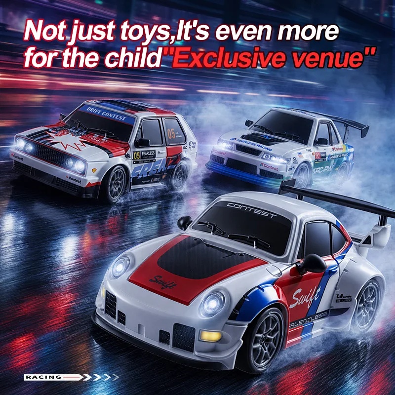 سيارة سباق جديدة S300 بمقياس 1 - مراجعة Rc Drift Car 1 24 Scale 4Wd وسعره