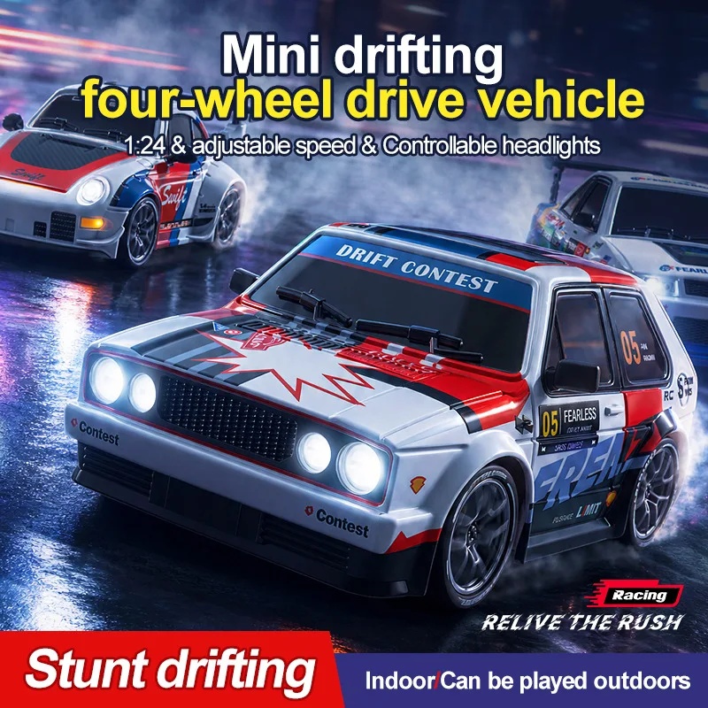 سيارة سباق جديدة S300 بمقياس 1 - مراجعة Rc Drift Car 1 24 Scale 4Wd وسعره