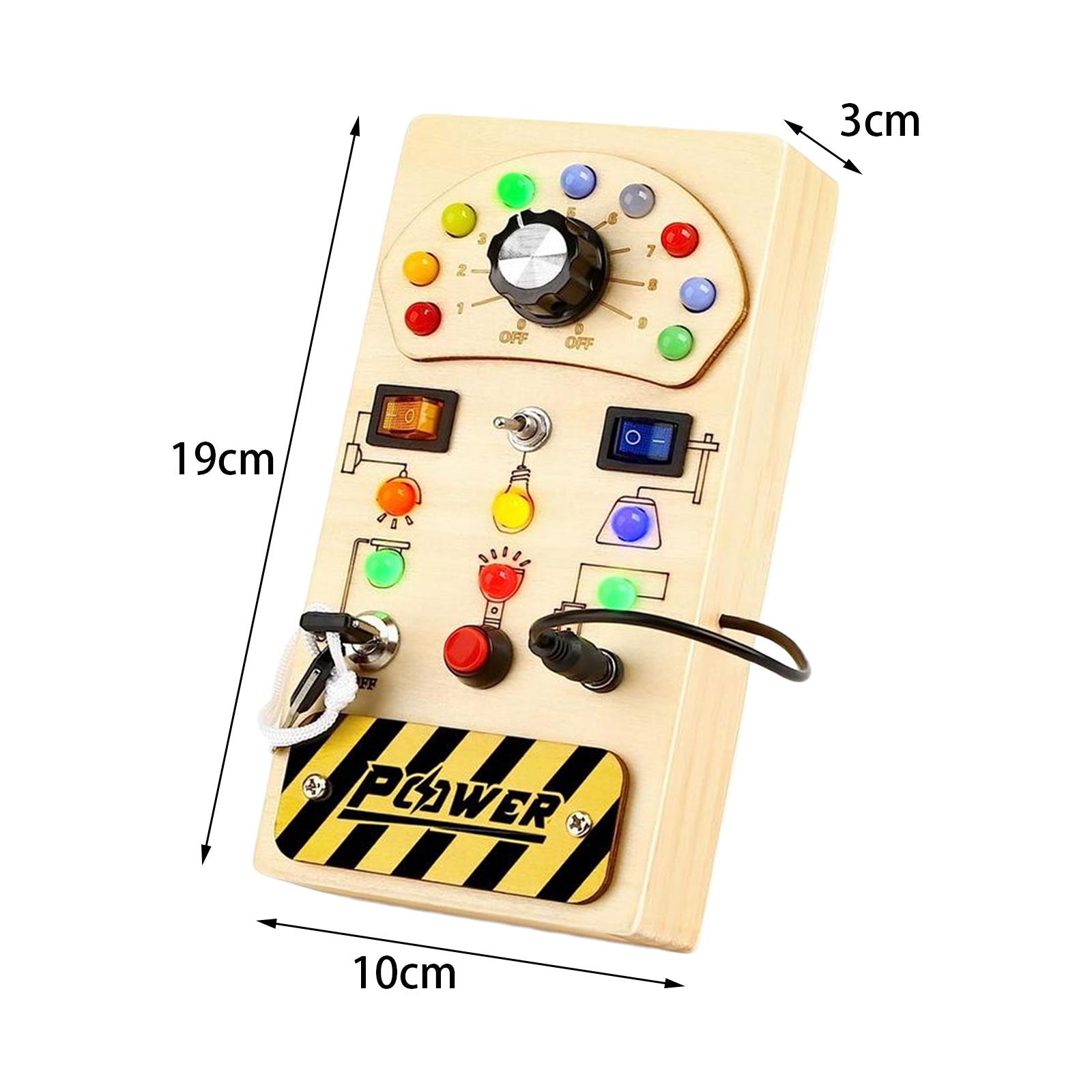 لوحة أنشطة خشبية مونتيسوري مع  - مراجعة Montessori Wooden Busy Board Toddler وسعره