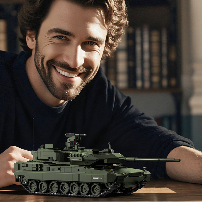 مجموعة مكعبات بناء دبابة ليوبا - مراجعة Lego Compatible Military Tank وسعره