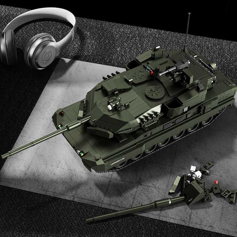 مجموعة مكعبات بناء دبابة ليوبا - مراجعة Lego Compatible Military Tank وسعره